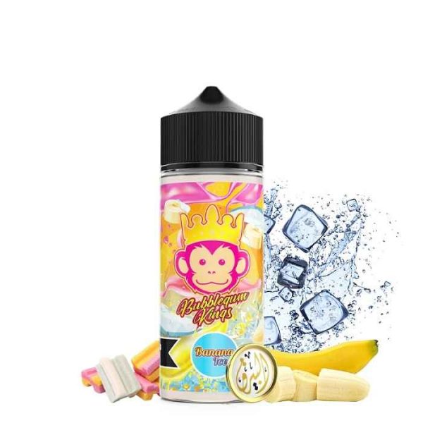 جویس آدامس بادکنکی موز یخ دکتر ویپ 120 میل نیکوتین 3  Dr Vapes Bubblegum Kings Banana Ice Nicotine 3