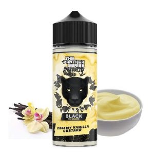 dr.vapes black creamy vanilla custard juice2 min پافکده