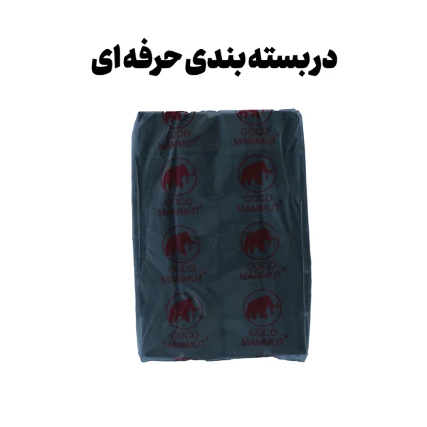ذغال فشرده کوکو ماموت مدل coconut shell وزن 1 کیلوگرم/250 گرم - Image 2