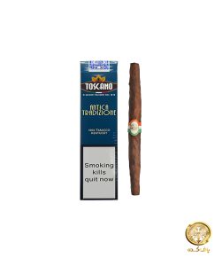 سیگار برگ توسکانو Toscano Antica Tradizione بسته 2 نخی اصل ایتالیایی با طعم دودی و سنتی