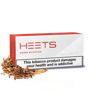 سیگار هیتس سینا سلکشن HEETS Sienna Selection طعم ملایم و غنی مناسب دستگاه IQOS