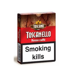 سیگار برگ توسکانلو روسو کافی Toscanello Rosso Caffè بسته ۵ عددی