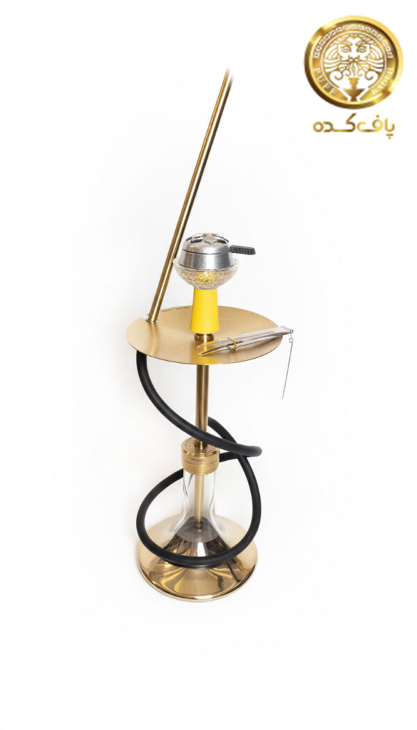 قلیان مستر ادز (رادیکال طلایی) سوپاپ مخفی سایز متوسط