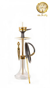 قلیان کرنو دراگون تنگ شیشه ای 1 پافکده