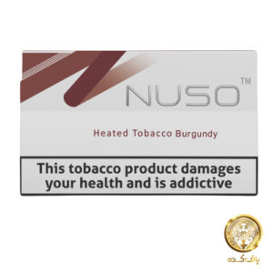 nuso hnb heated tobacco pack burgundy پافکده